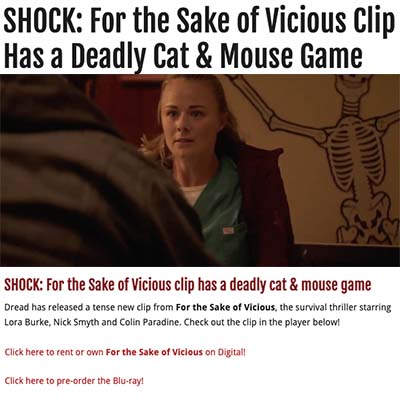 SHOCK: For the Sake of Vicious Clip Has a Deadly Cat & Mouse Game